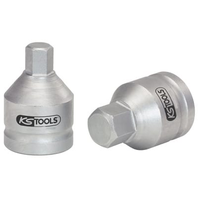 3/4" Kraft-Bit-Stecknuss Innensechskant kurz, 19mm