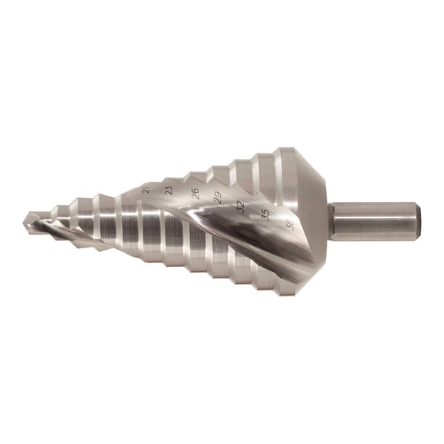 HSS Stufenbohrer,Ø 6-27,8mm, 8 Stufen