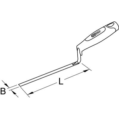 BRONZEplus Fugenkelle 10mm