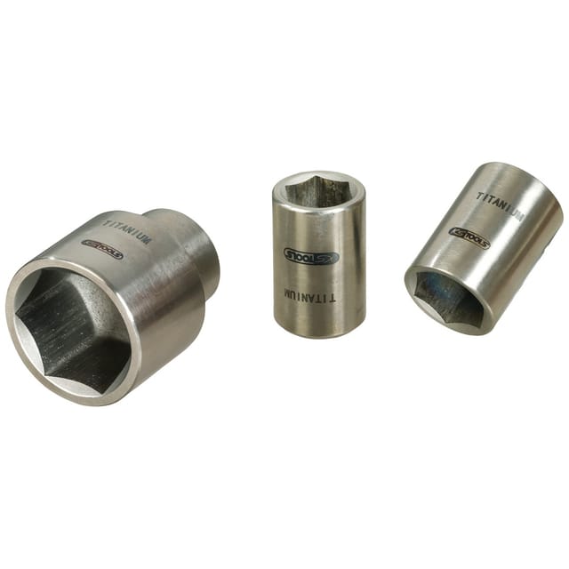 3/8" TITANplus Sechskant-Stecknuss, 9mm