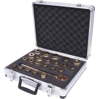 BRONZEplus Steckschlüssel-Satz 1/2" 23-teilig