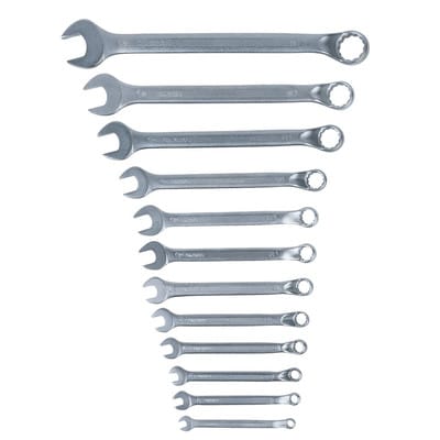 Ringmaulschlüssel-Satz, 12-teilig gekröpft, 6-22mm