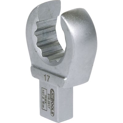 9x12mm Einsteck-Ringschlüssel offen, 17mm