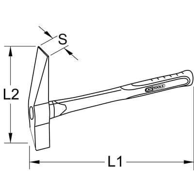 BRONZEplus Kesselstein-/Entrostungshammer, 800g