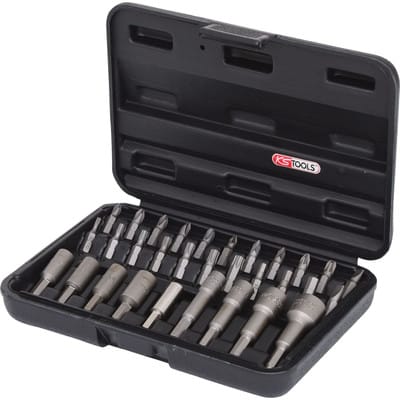 1/4" Bit- und Einschraubwerkzeug-Satz, 31-teilig