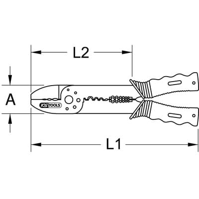 BERYLLIUMplus Crimpzange 200mm