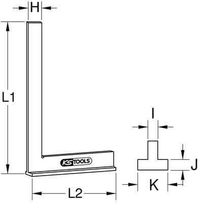 Anschlagwinkel, 600mm