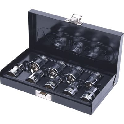 1/2" CHROMEplus Torx-E-Stecknuss-Satz, 9-teilig