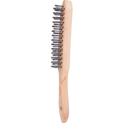 Stahl-Handdrahtbürste 3-reihig, 290mm
