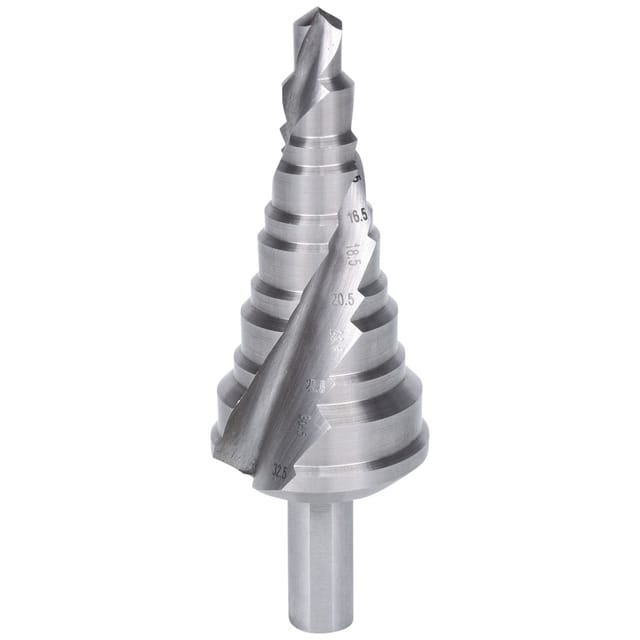 HSS Stufenbohrer,Ø 7-32,5mm, 11 Stufen