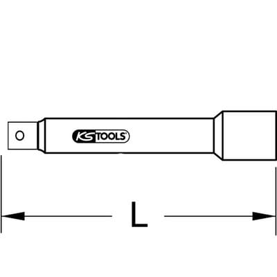 BRONZEplus Verlängerung 1/2" 200mm