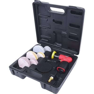 Druckluft-Mini-Exzenterschleifer-Satz, 63-teilig 515.5110