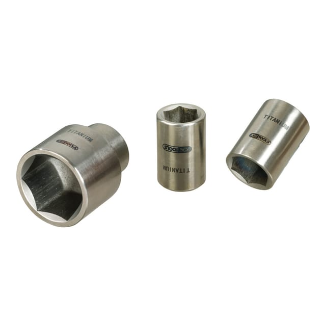 3/8" TITANplus Sechskant-Stecknuss, 7/16''
