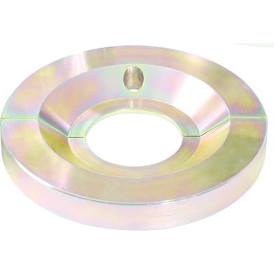 Halbschalenpaar eloxiert, für Lager Ø 62mm