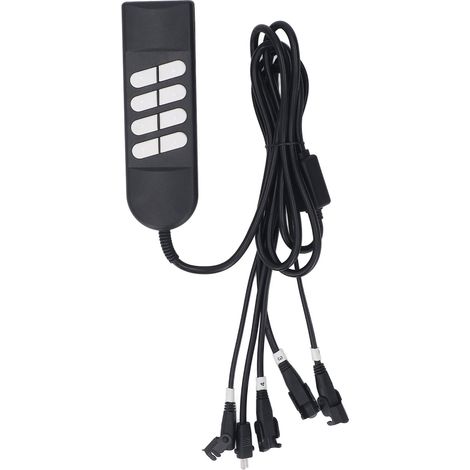 Ortviai Télécommande Électrique Pour Fauteuil Releveur 4 Moteurs, 8 Boutons, Connecteur 5 Broches, Abs Résistant
