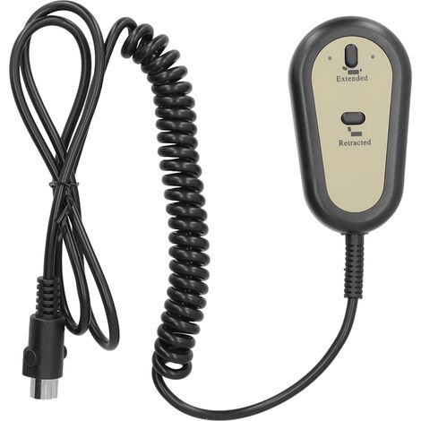 Télécommande Électrique Canapé Relevable Ortviai 2 Boutons Gourde Abs Câble 2m 5 Broches Pour Lit Motorisé Et Fauteuil