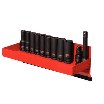 1/2" Sechskant-Kraft-Stecknuss-Satz, lang, 13-teilig