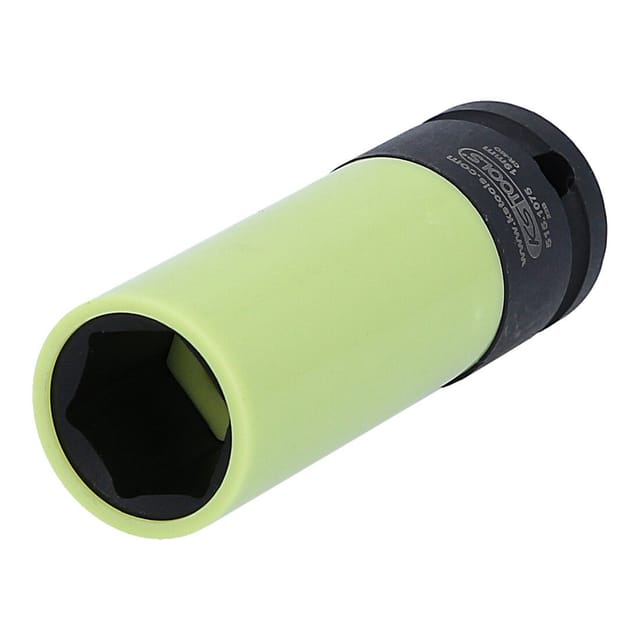 1/2" Alu-Felgen Kraft-Stecknuss robust, lang, 19mm