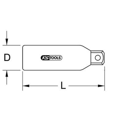 Reduzieradapter mit Schutzisolierung, 1/2"F x 3/8"M