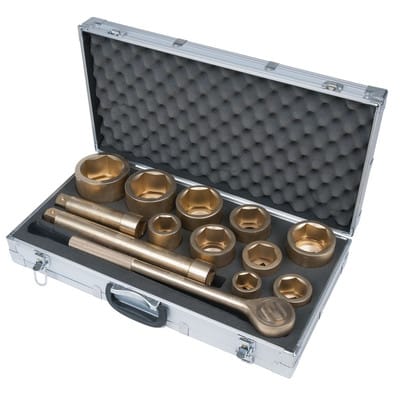 BRONZEplus Steckschlüssel-Satz 1" 13-teilig