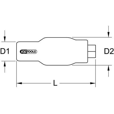 3/8" Festeingestellter Drehmomentbegrenzer mit Schutzisolierung, 12N·m