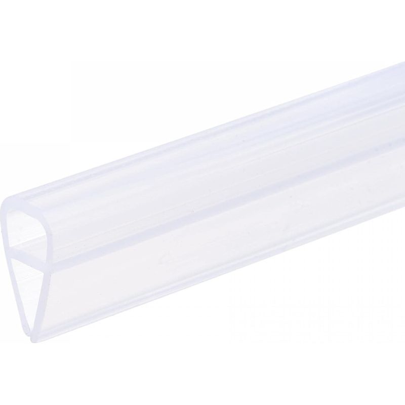 Rahmenlose Staubschutzhaube 59,06" Für 1/4" (6 Mm) Glas In U-form Mit Ösen