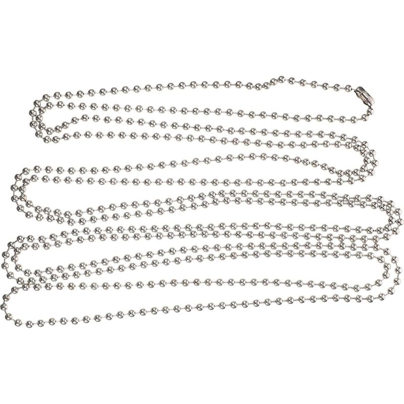 25 M Lange Metallkette Für Rollos, 3 Mm Edelstahl-ersatzkugeln