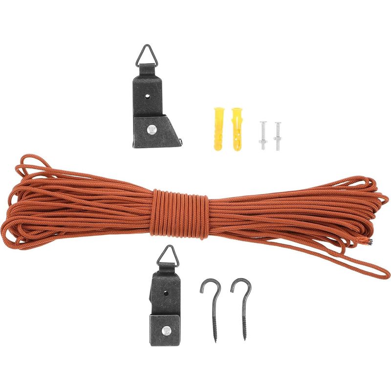 Seilzugsystem Für Bambusrollos Mit Robusten Schnüren Und Einfacher Verstellung, Minimalistisches Design