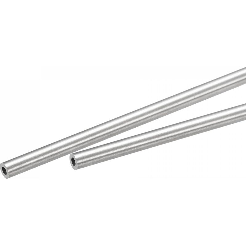 Pièces 316 Edelstahl Rohr 3mm Außendurchmesser, Nahtlose Gerade Rundrohr 1mm Wandstärke, Runde