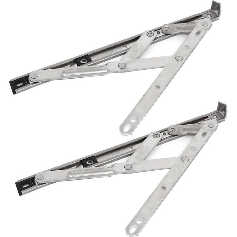 2pcs 12" Länge 201 Edelstahl Faltbar Flügel Fenster Reibung Scharnier Stay De De