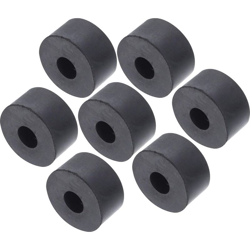 15 Flache Antivibrations-gummischeiben Für