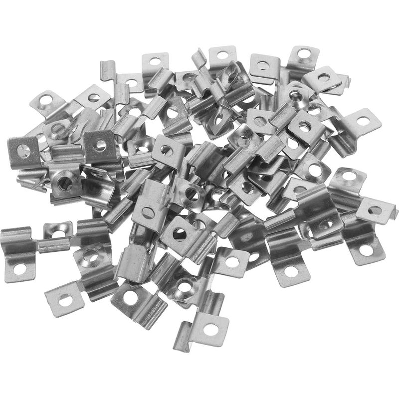 100 Edelstahl-terrassenbefestigungen, Clips Für Verbunddielen, Abstandshalter