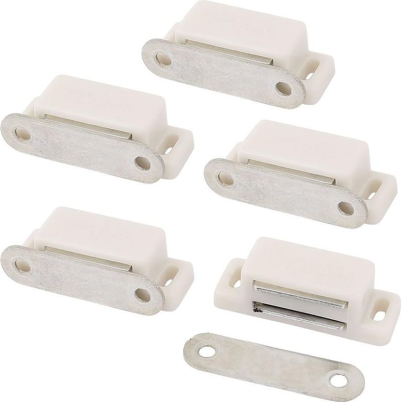 Kabinett Baustoffe Tür Stopper Magnetischer Halter Selbstregeln Türen Schloss 5stk