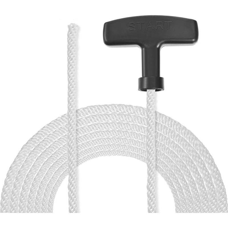Rückstoßstartseil Plastik Griff 5mm Durchm. 1,4 M 4,6 Pieds En Nylon Tondeuse À Gazon 173f 188f 190f