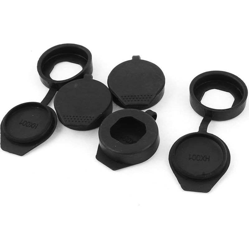 A15082600ux0019 Gummi-cam Lock Staub Wasserdicht, Schwarz