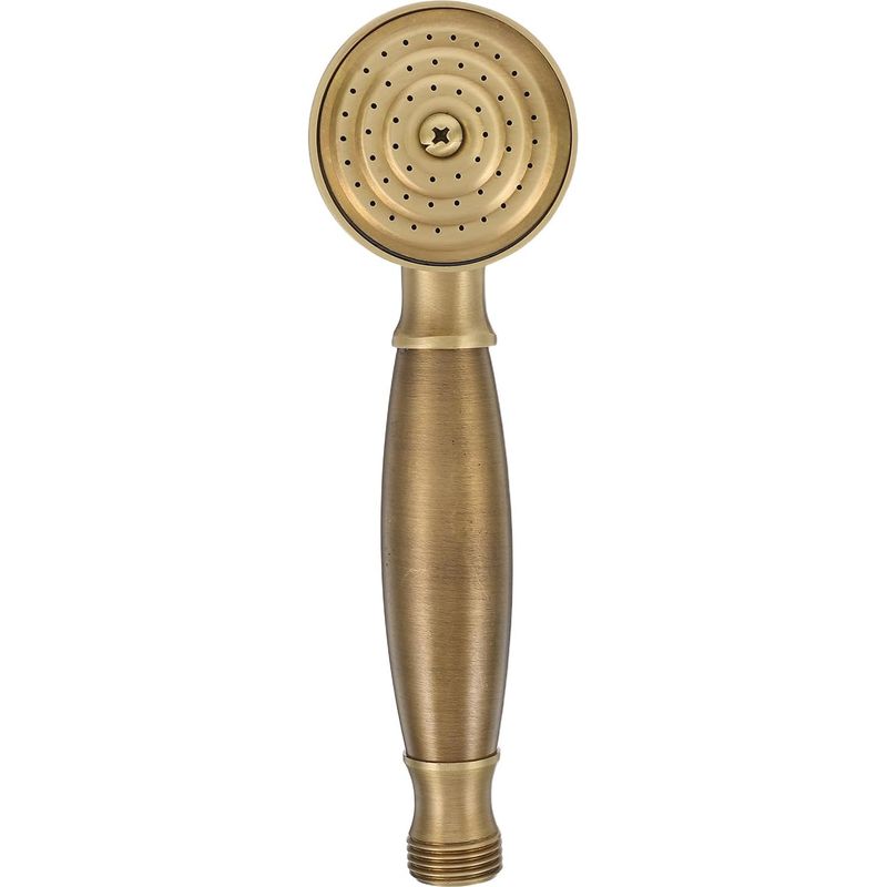 Pommeau De Douche À Main : Douchette Haute Pression En Laiton Vintage, Style Téléphone, Antique,