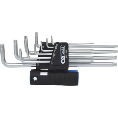 3 in 1 Torx-Winkelstiftschlüssel-Satz, 10-teilig XL