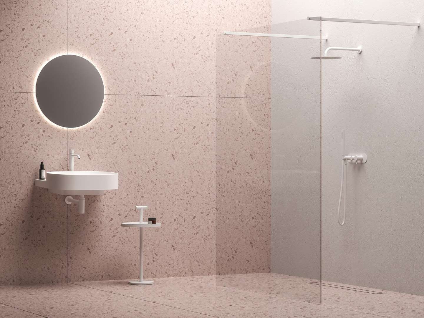 Ravak Walk-in - Duschwand Walk-in Free Set 130, 130x200 Cm, Mattweiß/klarglas Gw9fj0e0sz1