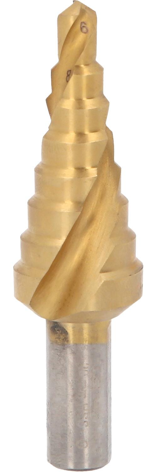 HSS-TiN Stufenbohrer,Ø 6-20mm, 8 Stufen