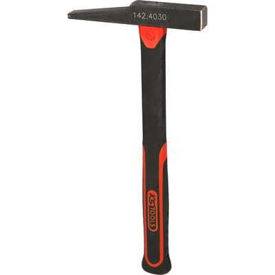 Elektrikerhammer, französische Form, Fiberglasstiel, 200g