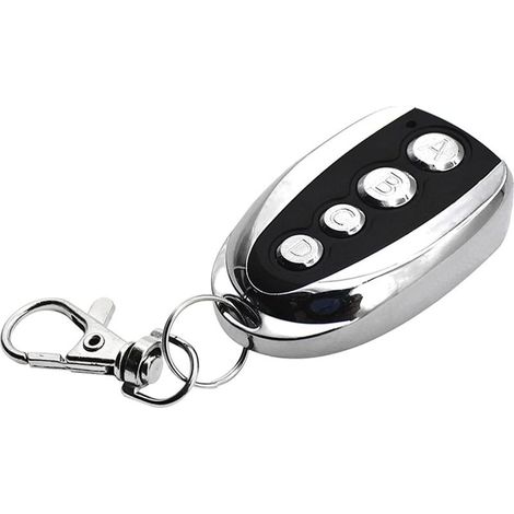 Télécommande De Clonage Électrique 433 Mhz Pour Porte De Garage, 4 Boutons, Avec Indicateur Led
