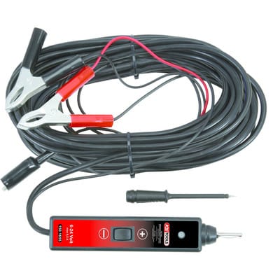 Funktionsprüflampe 6-24V DC mit 25 Meter Kabel