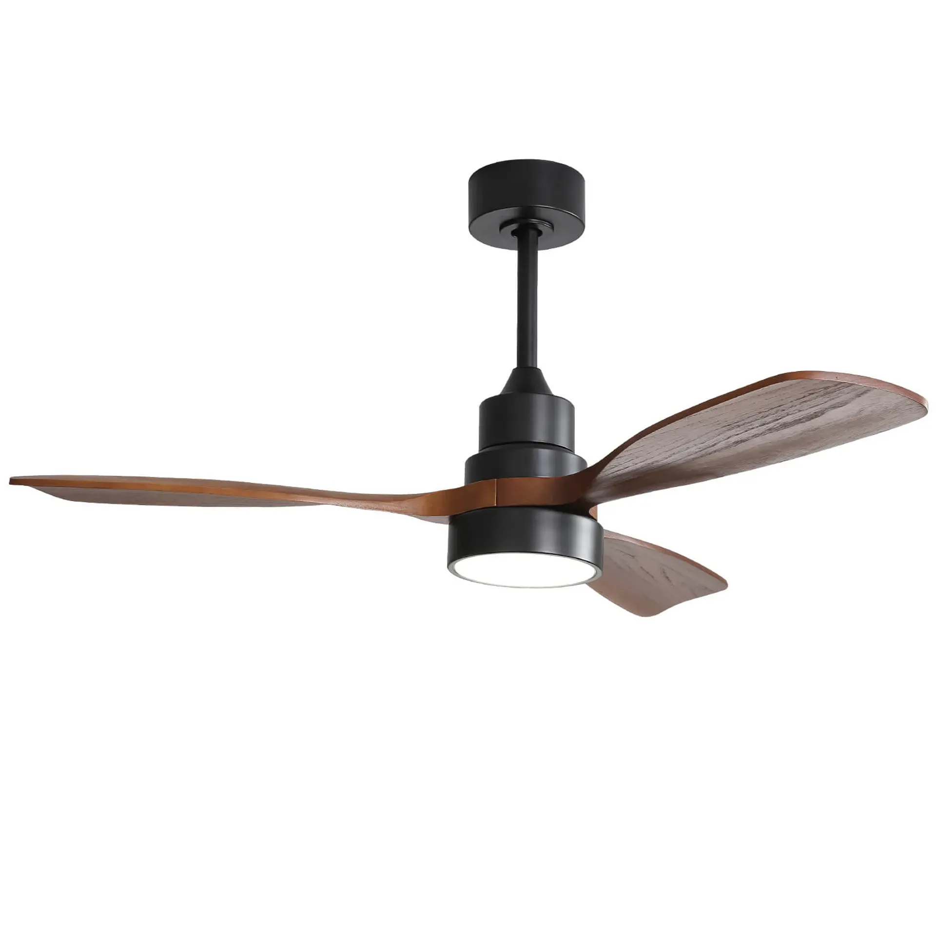 48-zoll-holz-deckenventilator – 4,8 Kg, Aus Metall, Energiesparender Dc-motor – 122×122×43,5 Cm – Praktische Fernbedienung Inklusive