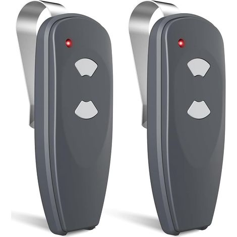 2 Télécommandes De Porte De Garage, Commande D'Ouverture De Porte De Garage 315 Mhz – Pour Clavier D'Entrée Sans Clé, M4500e, M4700e, Installation Facile, Facile À Utiliser