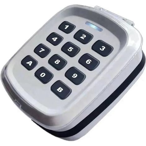 Clavier Sans Télécommande De Porte De Garage 4 En 1 280-868 Mhz Télécommande De Porte Multifréquence Ouvre-porte De Garage Facile À Utiliser