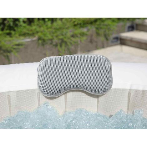 Bestway 2-teiliges Spa-badewannenkissen-set, Grau, 23 X 13 X 5 Cm, Stahl Und Pvc