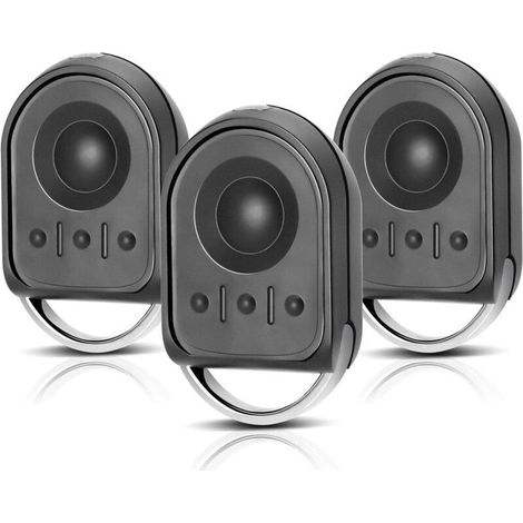 Coocheer – Télécommande 4 Canaux 433,42 Mhz – Compatible K-go Et Ktis – Programmation Rapide – Lot De 3 Unités Pour Motorisations