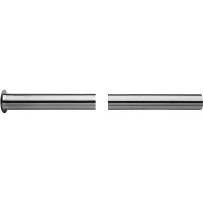 Kupferrohr ø12 x500mm, verchromt, einerseits 1/2" Bördel