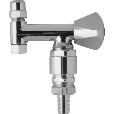 Eckfix MS verchromt, 3/8" x 3/4" x 10mm, mit RB und RV, SV