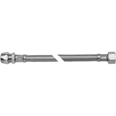 Flexibler Trinkwasserschlauch 500, 3/8" x 10mm Vsb, 3/8" IG Überwurfmutter